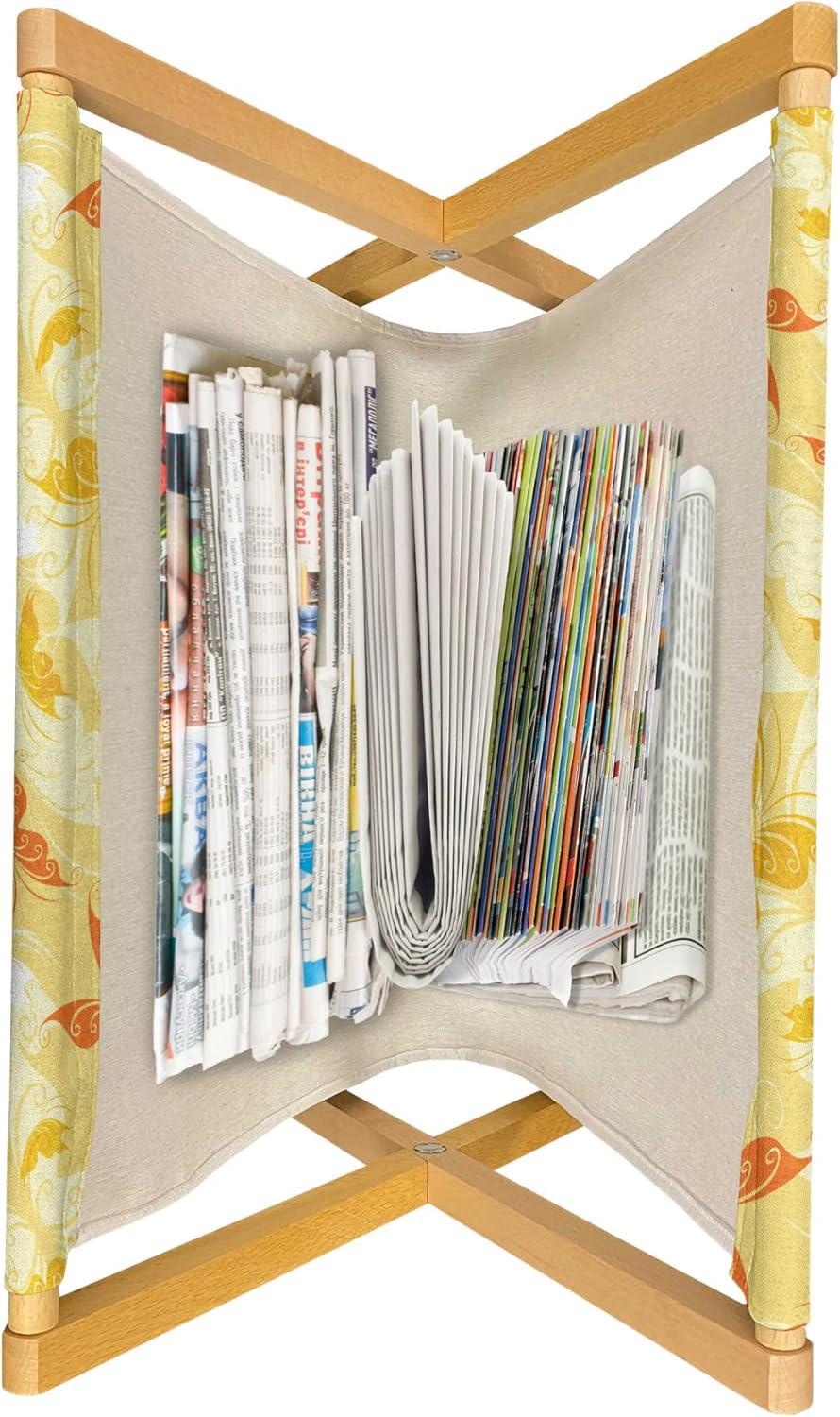 imageAmbesonne Pale Pink Magazine and Book Holder Romantic Roses Garden Illustration Nature Inspired Valentines Day Themed Floor Rack Decor for Interior of Home amp Office 22 x 19 Yellow Coral PinkEarth Yellow Orange