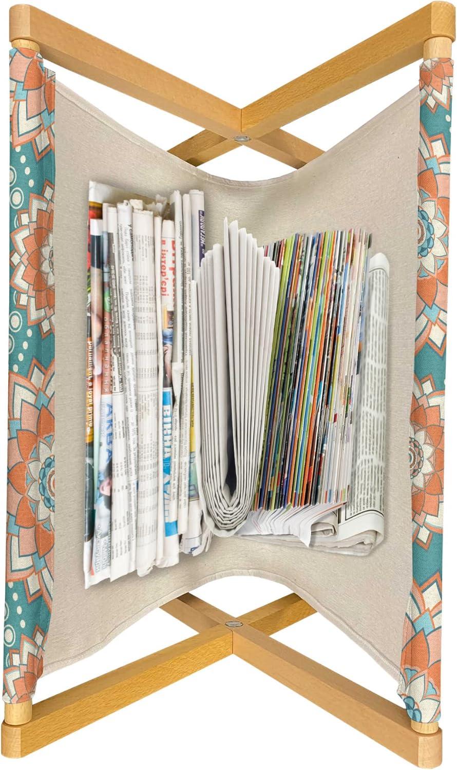 imageAmbesonne Pale Pink Magazine and Book Holder Romantic Roses Garden Illustration Nature Inspired Valentines Day Themed Floor Rack Decor for Interior of Home amp Office 22 x 19 Yellow Coral PinkPale Blue Beige Peach