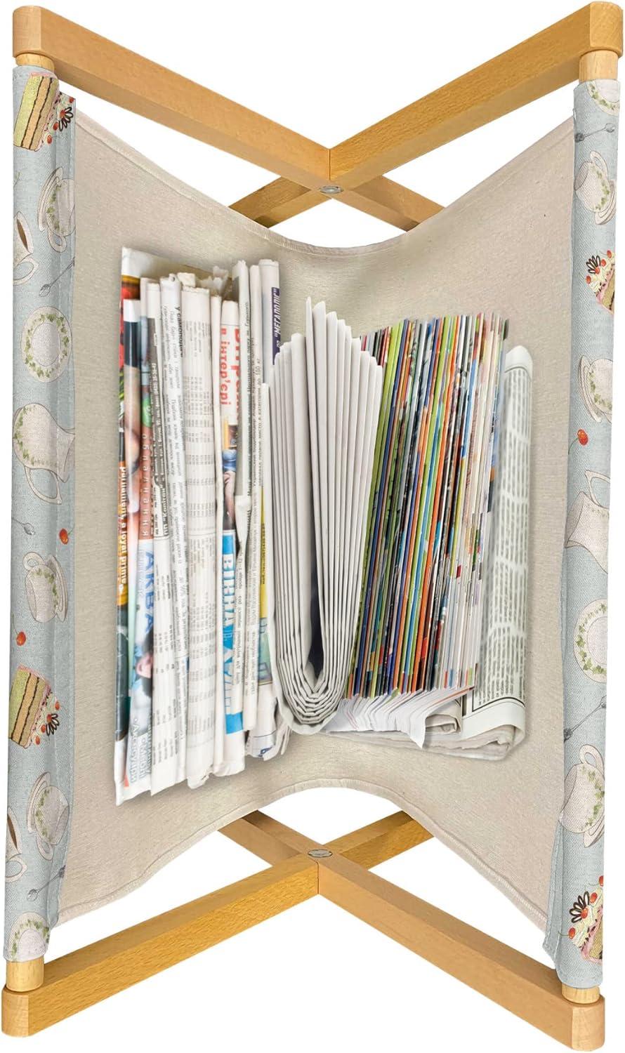 imageAmbesonne Paris Magazine and Book Holder Valentines Day Theme with Eiffel Kissing Couple Hot Air Balloon Wedding Concept Floor Rack Decor for Interior of Home amp Office 22 x 19 Pale Pink RoseBluegrey Red Green