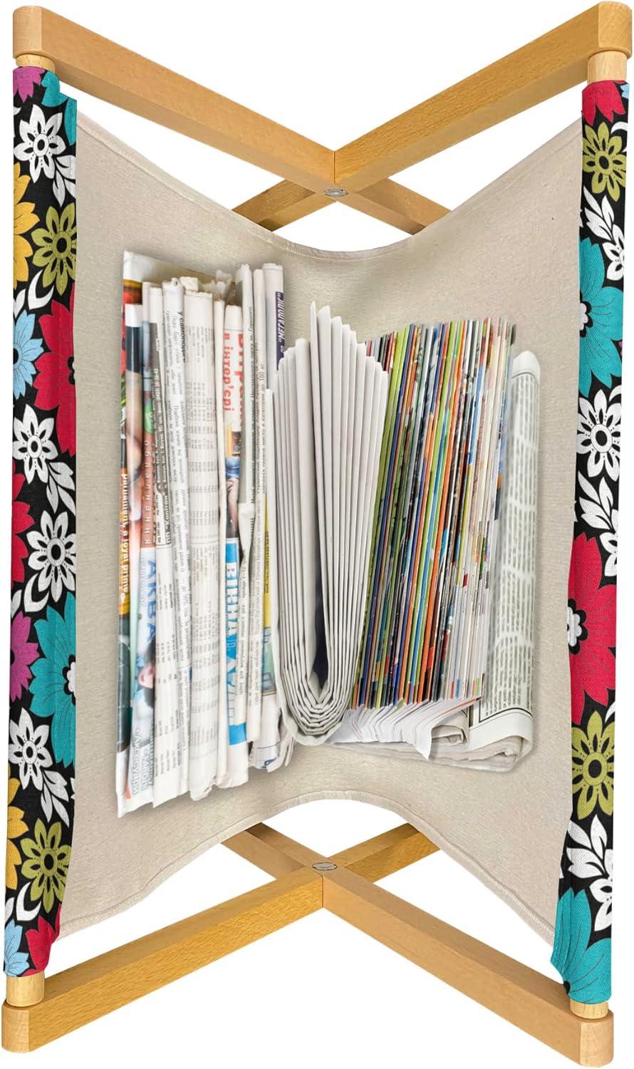 imageAmbesonne Romantic Magazine and Book Holder Valentines Day Theme Heart Shaped Love You Balloons Happiness Birthday Floor Rack Decor for Interior of Home amp Office 22 x 19 Dark Coral and WhiteCharcoal Grey and Multicolor