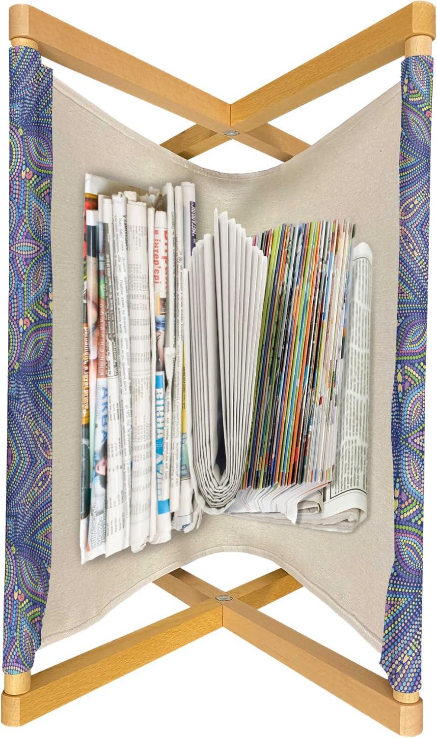 imageAmbesonne Romantic Magazine and Book Holder Valentines Day Theme Heart Shaped Love You Balloons Happiness Birthday Floor Rack Decor for Interior of Home amp Office 22 x 19 Dark Coral and WhiteDark Lavender Multicolor