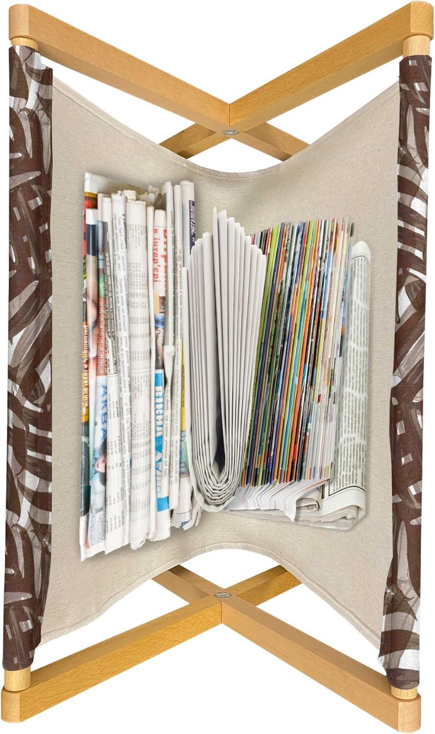 imageAmbesonne Romantic Magazine and Book Holder Valentines Day Theme Heart Shaped Love You Balloons Happiness Birthday Floor Rack Decor for Interior of Home amp Office 22 x 19 Dark Coral and WhiteBrown and White