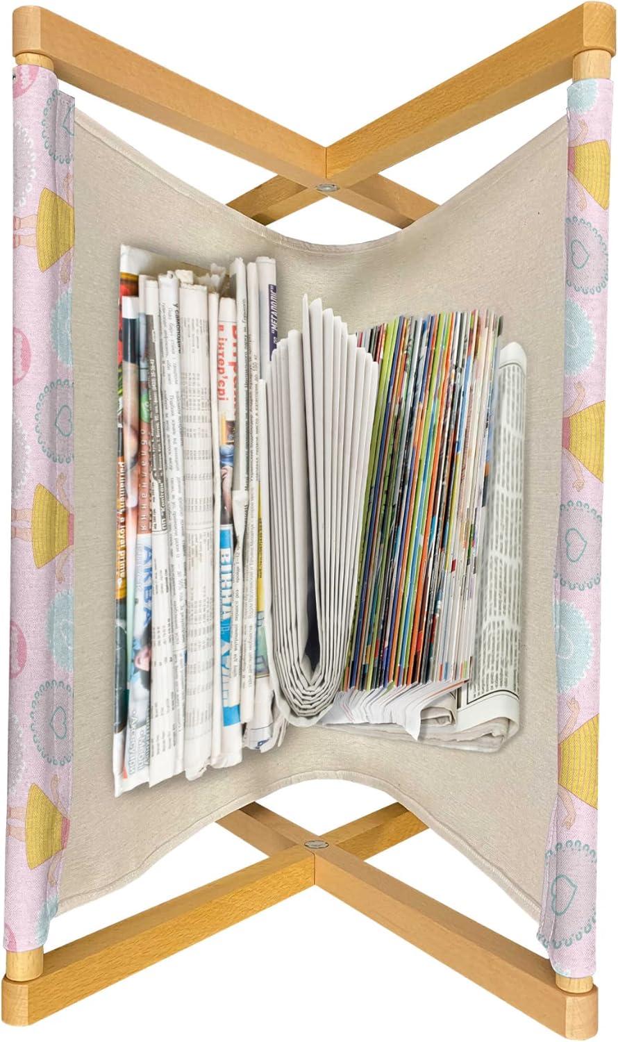 imageAmbesonne Romantic Magazine and Book Holder Valentines Day Theme Heart Shaped Love You Balloons Happiness Birthday Floor Rack Decor for Interior of Home amp Office 22 x 19 Dark Coral and WhiteRose Multicolor