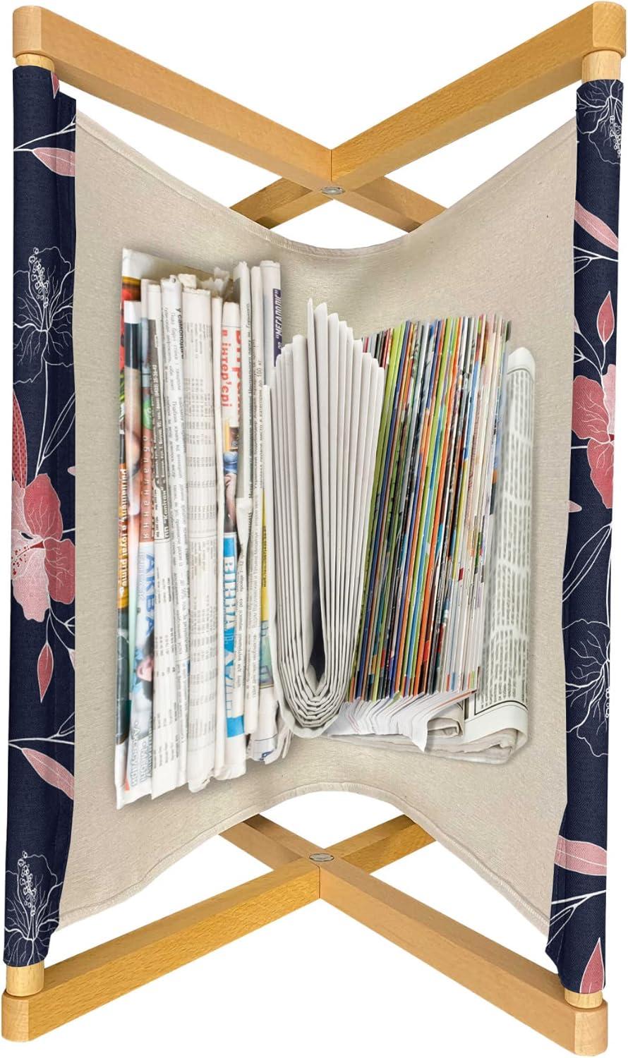 imageAmbesonne Roses Magazine and Book Holder Flowers Petals and Buds on Plain Backdrop Valentines Day Themed Print Floor Rack Decor for Interior of Home amp Office 22 x 19 Vermilion Emerald WhiteIndigo Pale Ruby