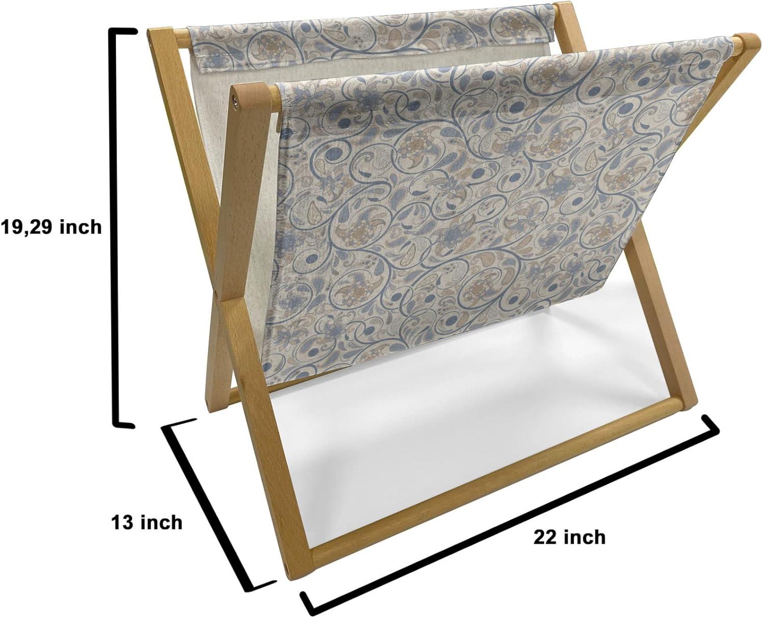 imageAmbesonne Valentines Day Magazine and Book Holder Cartoon Hearts with Arrows Love Passion and Romance Pattern Floor Rack Decor for Interior of Home amp Office 22 x 19 Dark Coral Brown WhiteSlate Blue Beige Tan