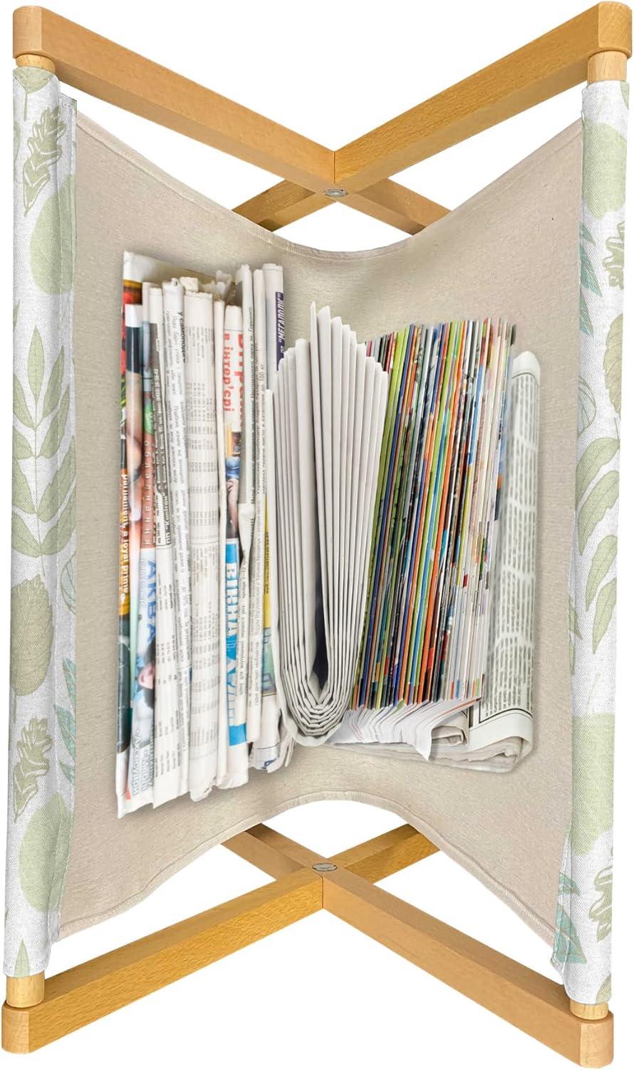 imageAmbesonne Valentines Day Magazine and Book Holder Cupid Angel with Wings Flying Around Hearts Floor Rack Decor for Interior of Home amp Office 22 x 19 Charcoal Grey VermilionWhite Pale Green