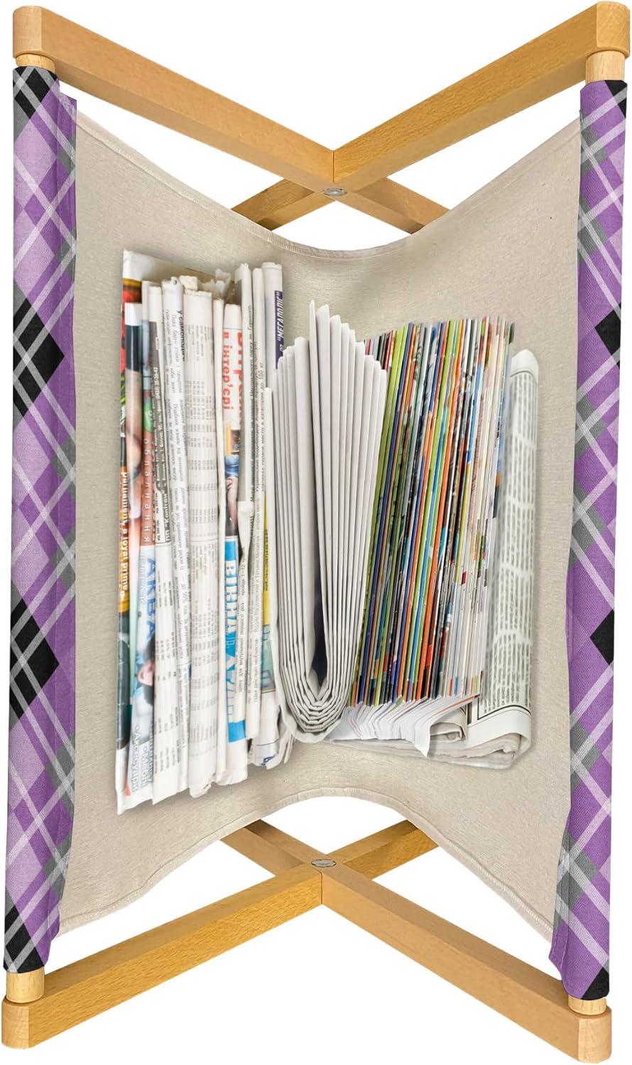 imageAmbesonne Valentines Day Magazine and Book Holder Cupid Angel with Wings Flying Around Hearts Floor Rack Decor for Interior of Home amp Office 22 x 19 Charcoal Grey VermilionLavender Violet Dimgray