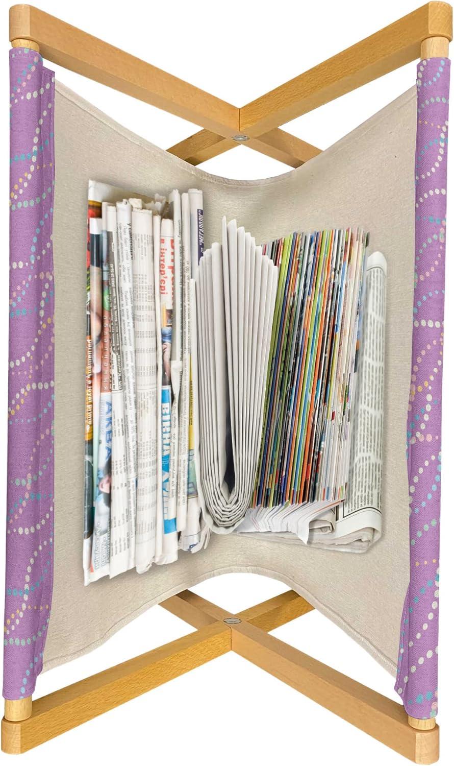 imageAmbesonne Valentines Day Magazine and Book Holder Cupid Angel with Wings Flying Around Hearts Floor Rack Decor for Interior of Home amp Office 22 x 19 Charcoal Grey VermilionPale Lilac Multicolor