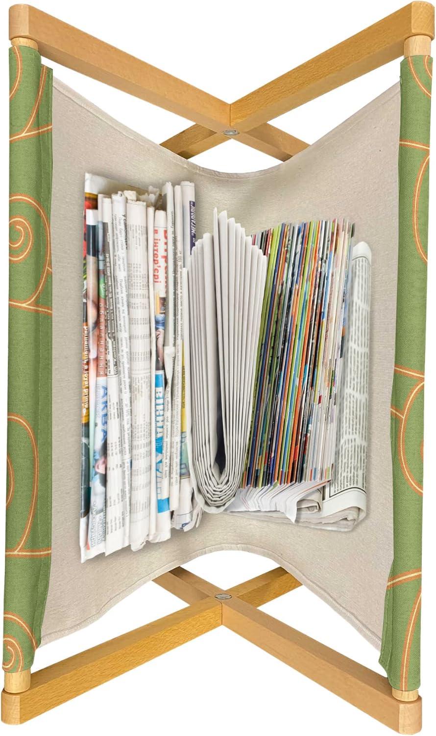 imageAmbesonne Valentines Day Magazine and Book Holder Print of Heart Shaped Balloons Flying Up with Mini Hearts Floor Rack Decor for Interior of Home amp Office 22 x 19 Eggshell VermilionPale Olive Green Apricot