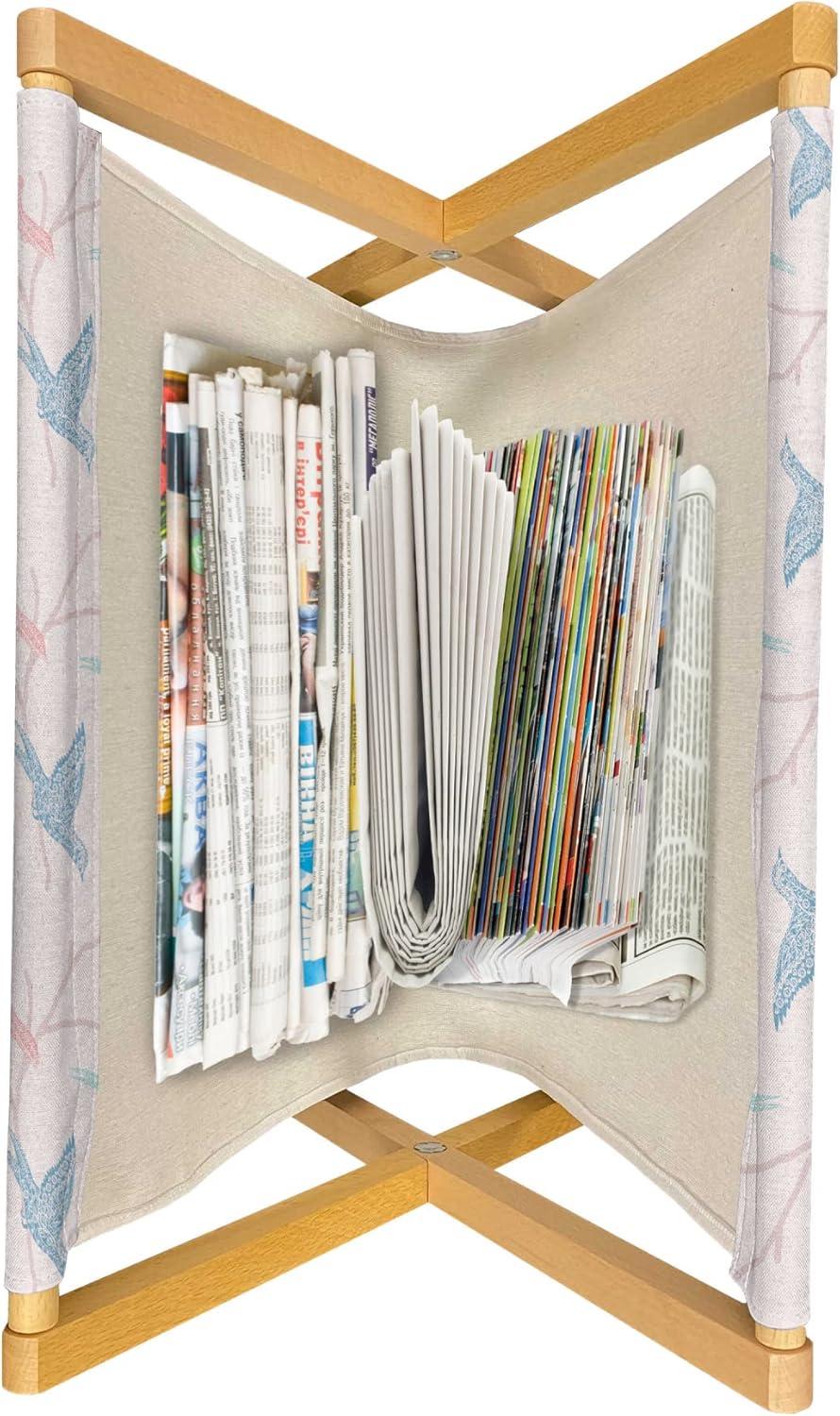 imageAmbesonne Valentines Day Magazine and Book Holder Print of Heart Shaped Balloons Flying Up with Mini Hearts Floor Rack Decor for Interior of Home amp Office 22 x 19 Eggshell VermilionPale Rose Pale Seafoam