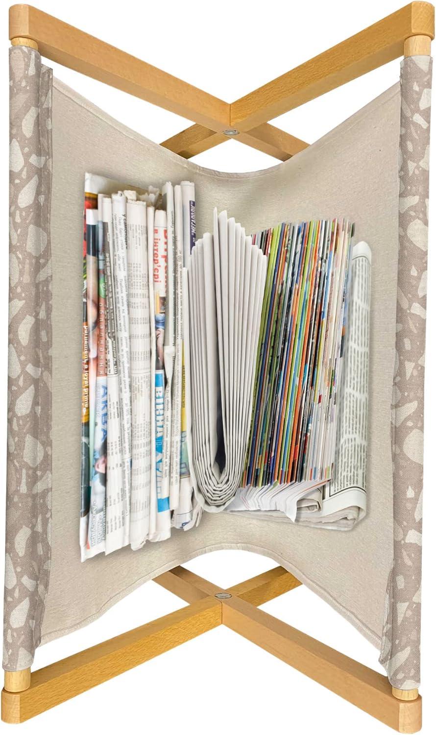 imageAmbesonne Valentines Day Magazine and Book Holder Repetitive Pattern of Romantic Art Hatched Hearts Passion and Love Floor Rack Decor for Interior of Home amp Office 22 x 19 Burgundy Pale PinkWarm Taupe and Eggshell