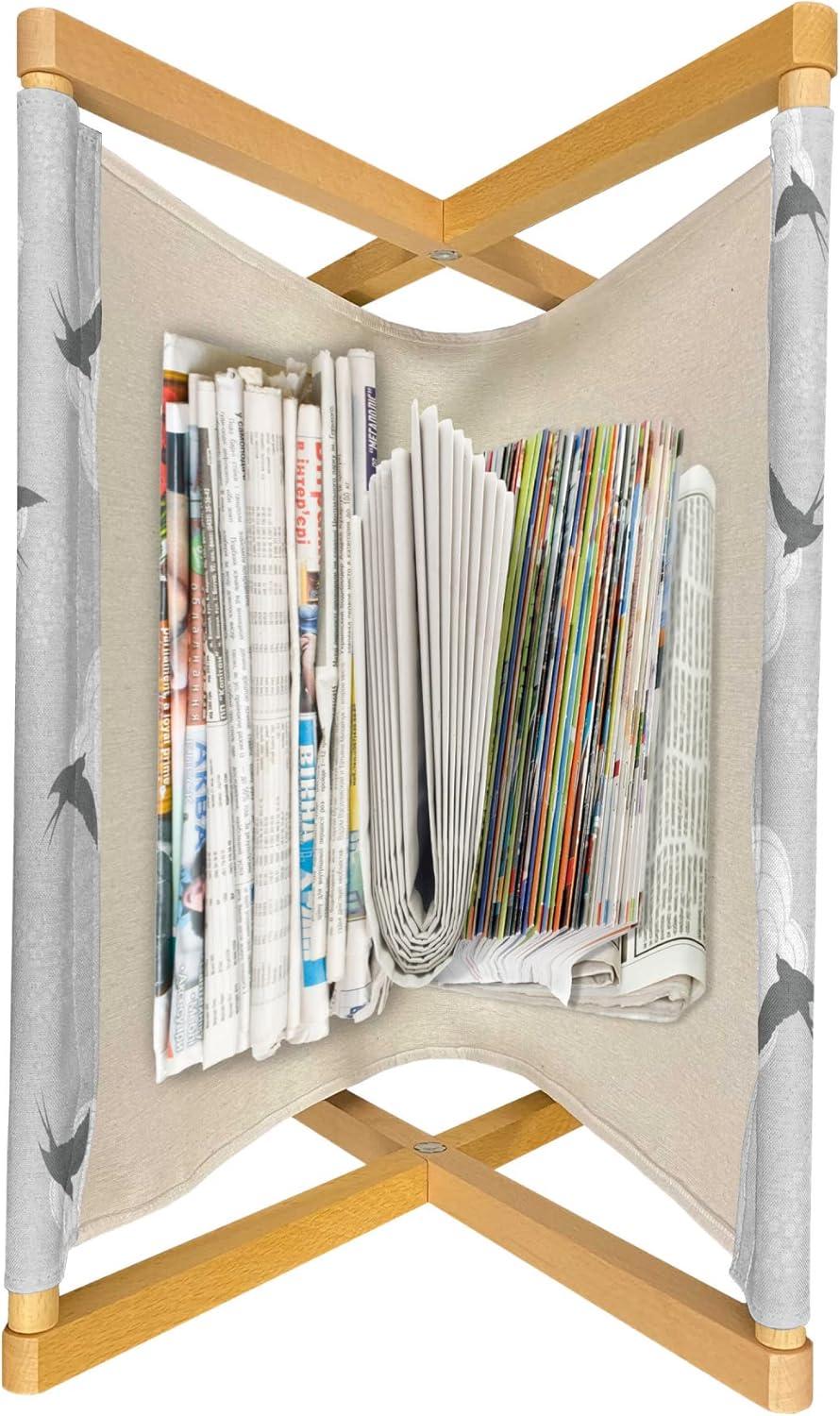 imageAmbesonne Valentines Day Magazine and Book Holder Western Style Floral Scroll Motif Swirled Lines Antique Royal Ornament Floor Rack Decor for Interior of Home amp Office 22 x 19 White RedGrey Pale Grey White