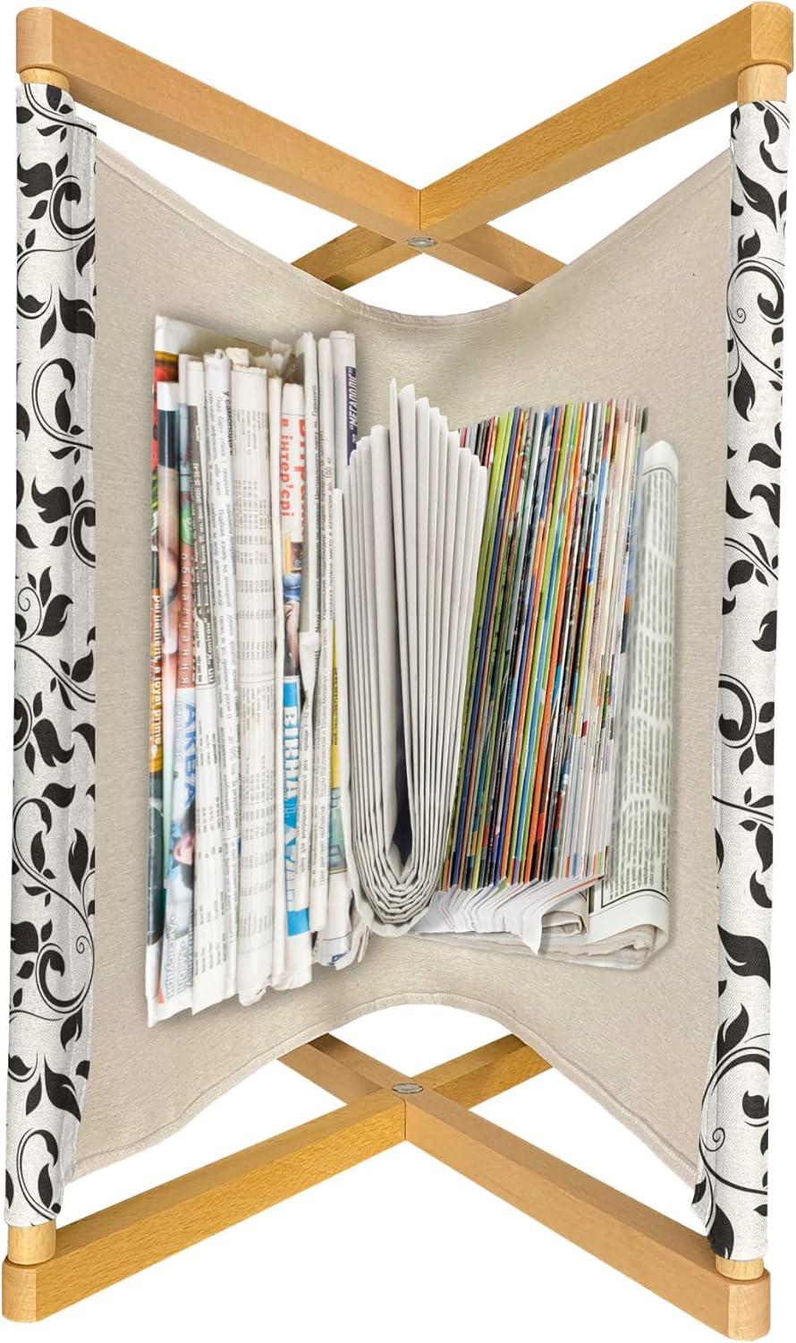 imageAmbesonne Valentines Magazine and Book Holder Arrows of Cupid Mythological Concepts Hearts with Love and Adoration Themes Floor Rack Decor for Interior of Home amp Office 22 x 19 Black Red WhiteBlack Cream