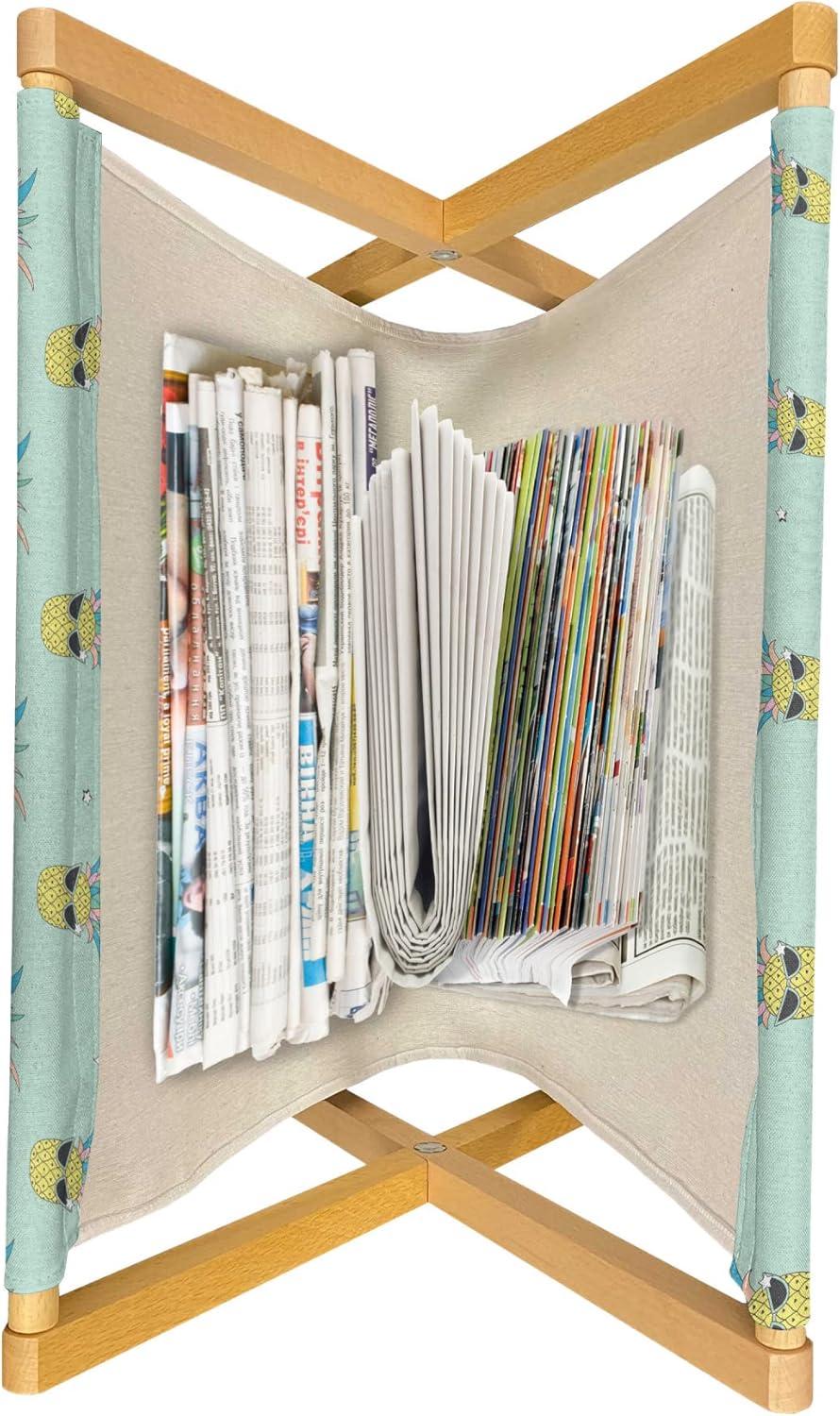 imageAmbesonne Valentines Magazine and Book Holder Pastel Winged Cupid Pigs on The Clouds Holding Balloons Romantic Love Theme Floor Rack Decor for Interior of Home amp Office 22 x 19 Pale Pink RoseMint Green and Multicolor