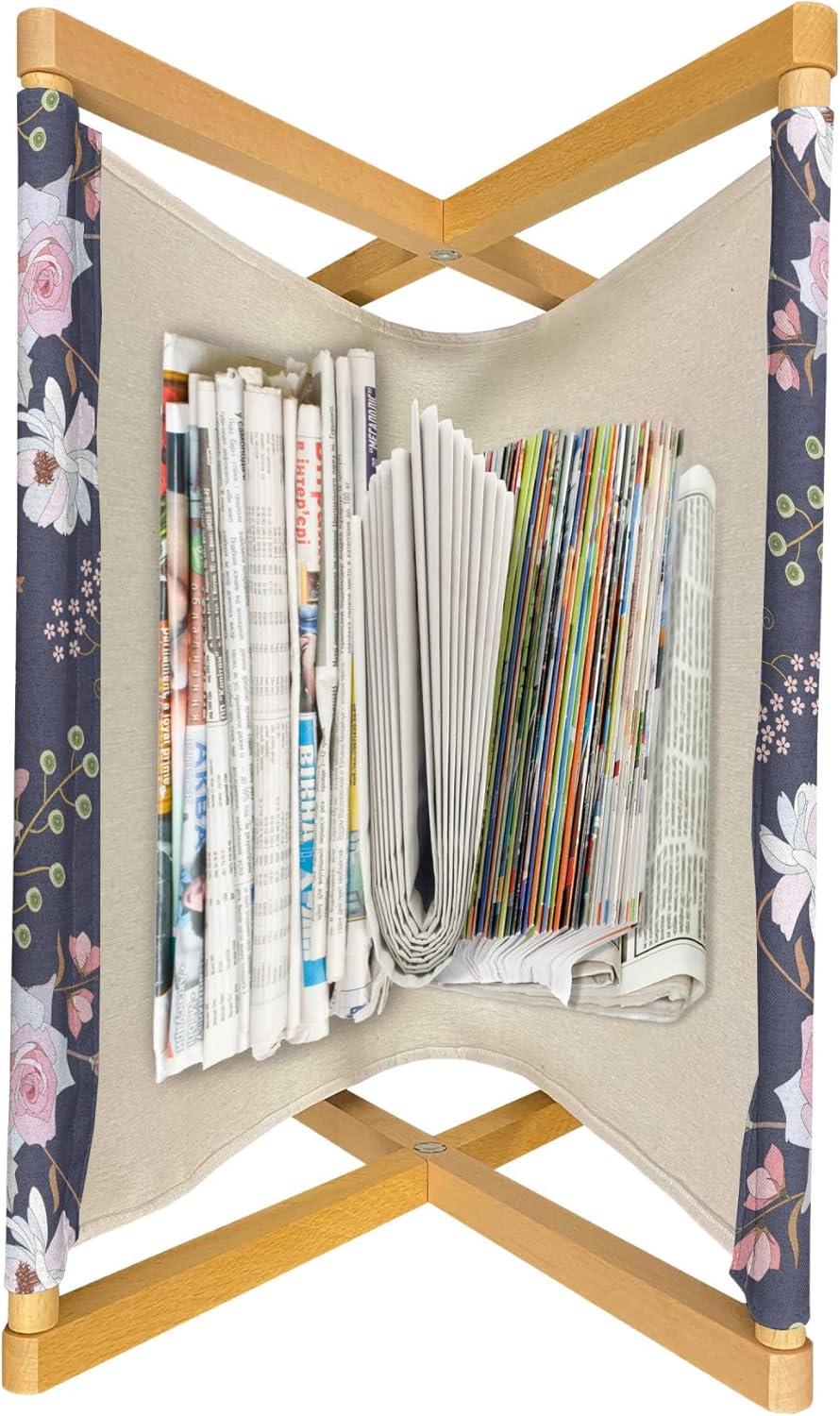 imageAmbesonne Valentines Magazine and Book Holder Pastel Winged Cupid Pigs on The Clouds Holding Balloons Romantic Love Theme Floor Rack Decor for Interior of Home amp Office 22 x 19 Pale Pink RoseDark Indigo and Multicolor