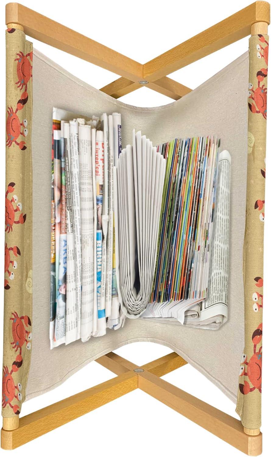 imageAmbesonne Yellow Magazine and Book Holder Dreamy Floral Composition with Hearts Valentines Day Inspired Pattern Spring Floor Rack Decor for Interior of Home amp Office 22 x 19 Earth Yellow BeigePale Brown Orange