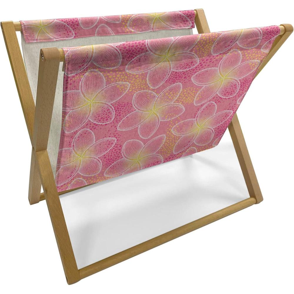 imageAmbesonne Cupcake Magazine and Book Holder Bakery Treats Full of Hearts Valentines Day Romantic Celebration Floor Rack Decor for Interior of Home amp Office 22 x 19 Fuchsia PurplePink Yellow White