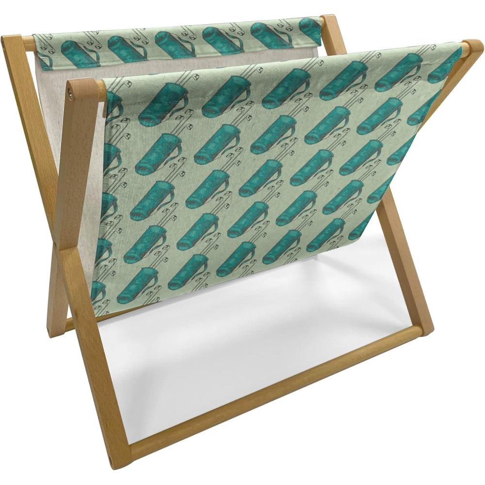 imageAmbesonne Flower Magazine and Book Holder Valentines Day Blossoming Scene Rose Petals Meadow Retro Theme Floor Rack Decor for Interior of Home amp Office 22 x 19 Coral Violet BlueTurquoise and Pale Green