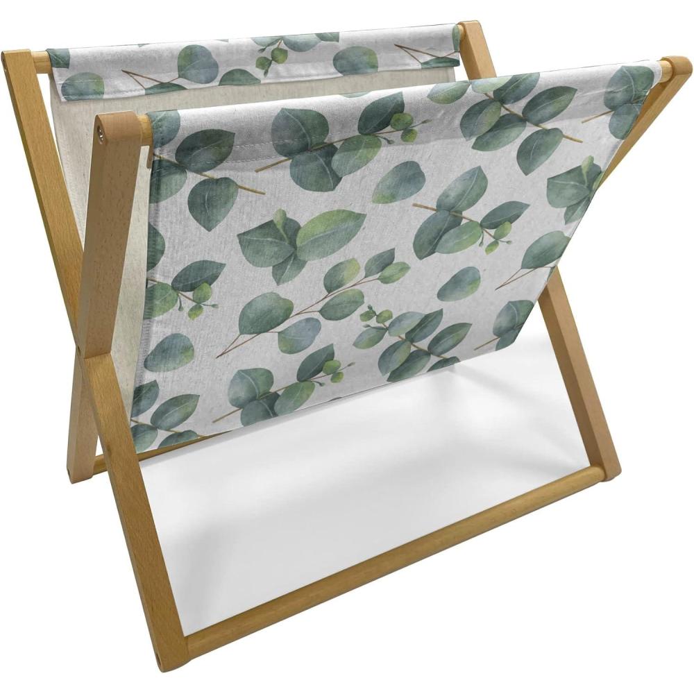 imageAmbesonne Pale Pink Magazine and Book Holder Romantic Roses Garden Illustration Nature Inspired Valentines Day Themed Floor Rack Decor for Interior of Home amp Office 22 x 19 Yellow Coral PinkGreen Pale Brown White