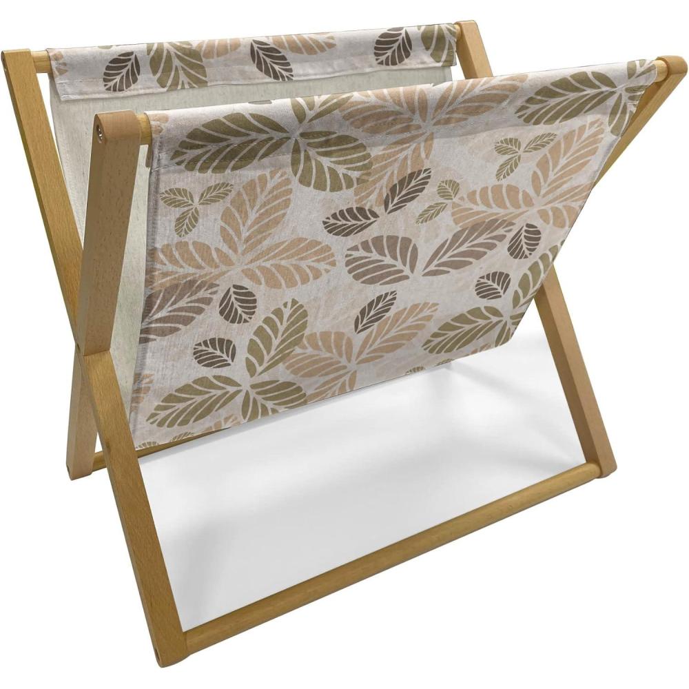 imageAmbesonne Pale Pink Magazine and Book Holder Romantic Roses Garden Illustration Nature Inspired Valentines Day Themed Floor Rack Decor for Interior of Home amp Office 22 x 19 Yellow Coral PinkArmy Green Tan Brown
