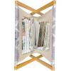 Ambesonne Floral Magazine and Book Holder, Close up Romantic and Feminine Blooms Monochrome Valentine’s Day Vibes Garden Art, Floor Rack Decor for Interior of Home & Office, 22″ x 19″, Pink Magenta(Mauve Multicolor)