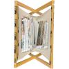 Ambesonne Floral Magazine and Book Holder, Close up Romantic and Feminine Blooms Monochrome Valentine’s Day Vibes Garden Art, Floor Rack Decor for Interior of Home & Office, 22″ x 19″, Pink Magenta(Pale Earth Yellow Taupe)