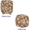 Ambesonne Flower Office Chair Slipcover, Blooming Romantic Rose Bouquet Expressing Love Vintage Valentine’s Day Pattern, Protective Stretch Decorative Fabric Cover, Brown Beige