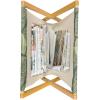 Ambesonne Fruits Magazine and Book Holder, Retro Valentine Theme with Strawberry Love Happiness Merry Lucky Image, Floor Rack Decor for Interior of Home & Office, 22″ x 19″, Eggshell Ruby Army Green(Reseda Green Pale Green)