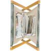 Ambesonne Glamour Magazine and Book Holder, Woman Lips Behind The Bars Female Love Romance Valentines Day Print, Floor Rack Decor for Interior of Home & Office, 22″ x 19″, Scarlet White and Grey(Blue and Taupe)