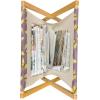 Ambesonne Hearts Magazine and Book Holder, Doodle Style Pink Love Valentines Day Themed Arrows and Wings, Floor Rack Decor for Interior of Home & Office, 22″ x 19″, Magenta and Pale Pink(Mauve Yellow Brown)