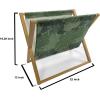 Ambesonne Pale Pink Magazine and Book Holder, Romantic Roses Garden Illustration Nature Inspired Valentine’s Day Themed, Floor Rack Decor for Interior of Home & Office, 22″ x 19″, Yellow Coral Pink(Sage Green Pale Green)