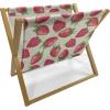 Eggshell Red Olive Green