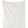 Ambesonne Modern Throw Blanket, Diamond Like Small Stars Pattern for Home Office Contemporary Artprint, Flannel Fleece Accent Piece Soft Couch Cover for Adults, 60″ x 80″, Apricot Yellow and White(Apricot Yellow and White)