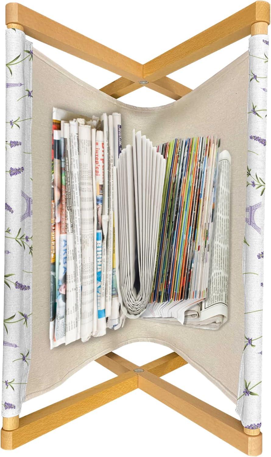 imageAmbesonne Eiffel Magazine and Book Holder Romantic Valentines Day Eiffel Tower City of Love Doodle Style Heart Shapes Floor Rack Decor for Interior of Home amp Office 22 x 19 Maroon White TanLavender Green White