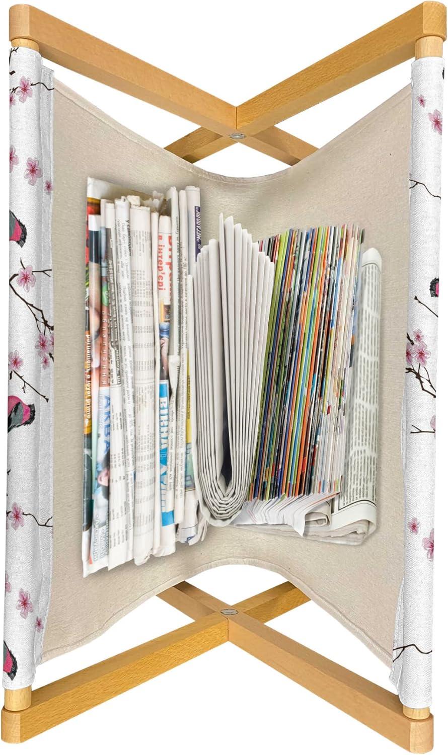 imageAmbesonne Eiffel Magazine and Book Holder Romantic Valentines Day Eiffel Tower City of Love Doodle Style Heart Shapes Floor Rack Decor for Interior of Home amp Office 22 x 19 Maroon White TanPink Black Grey