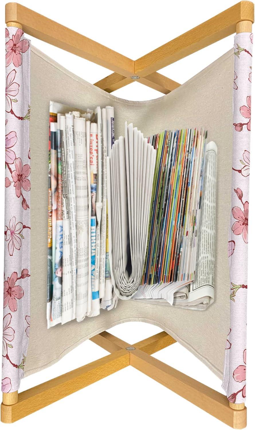 imageAmbesonne Eiffel Magazine and Book Holder Romantic Valentines Day Eiffel Tower City of Love Doodle Style Heart Shapes Floor Rack Decor for Interior of Home amp Office 22 x 19 Maroon White TanPale Pink Blush