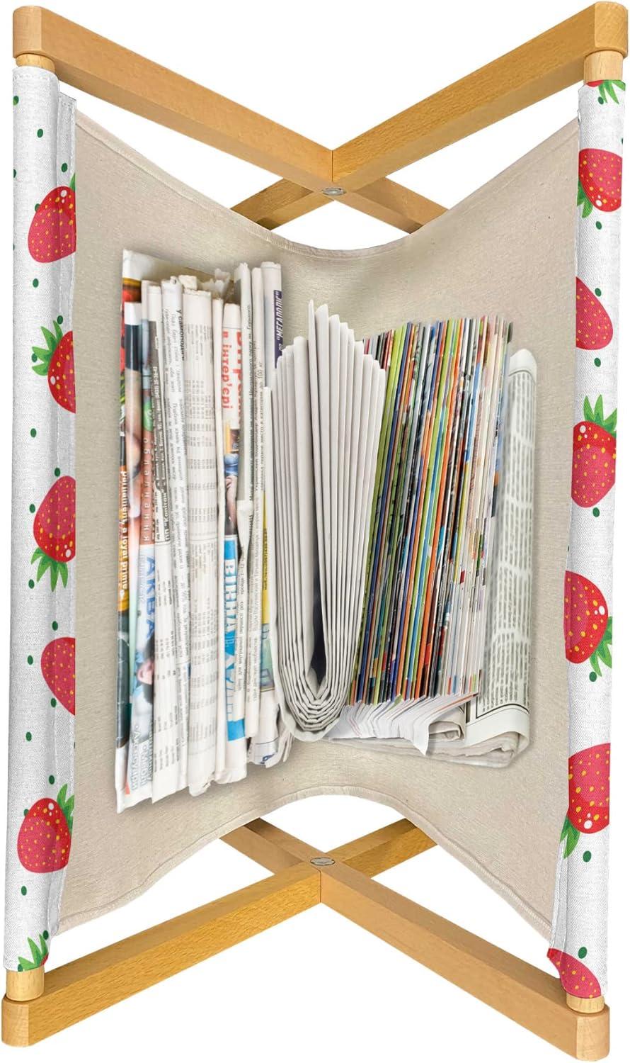 imageAmbesonne Giraffe Magazine and Book Holder Couple Kissing Valentines Day Theme Lovers of Safari Animals Fun Romance Floor Rack Decor for Interior of Home amp Office 22 x 19 Cinnamon White PeachDark Pink Green and White