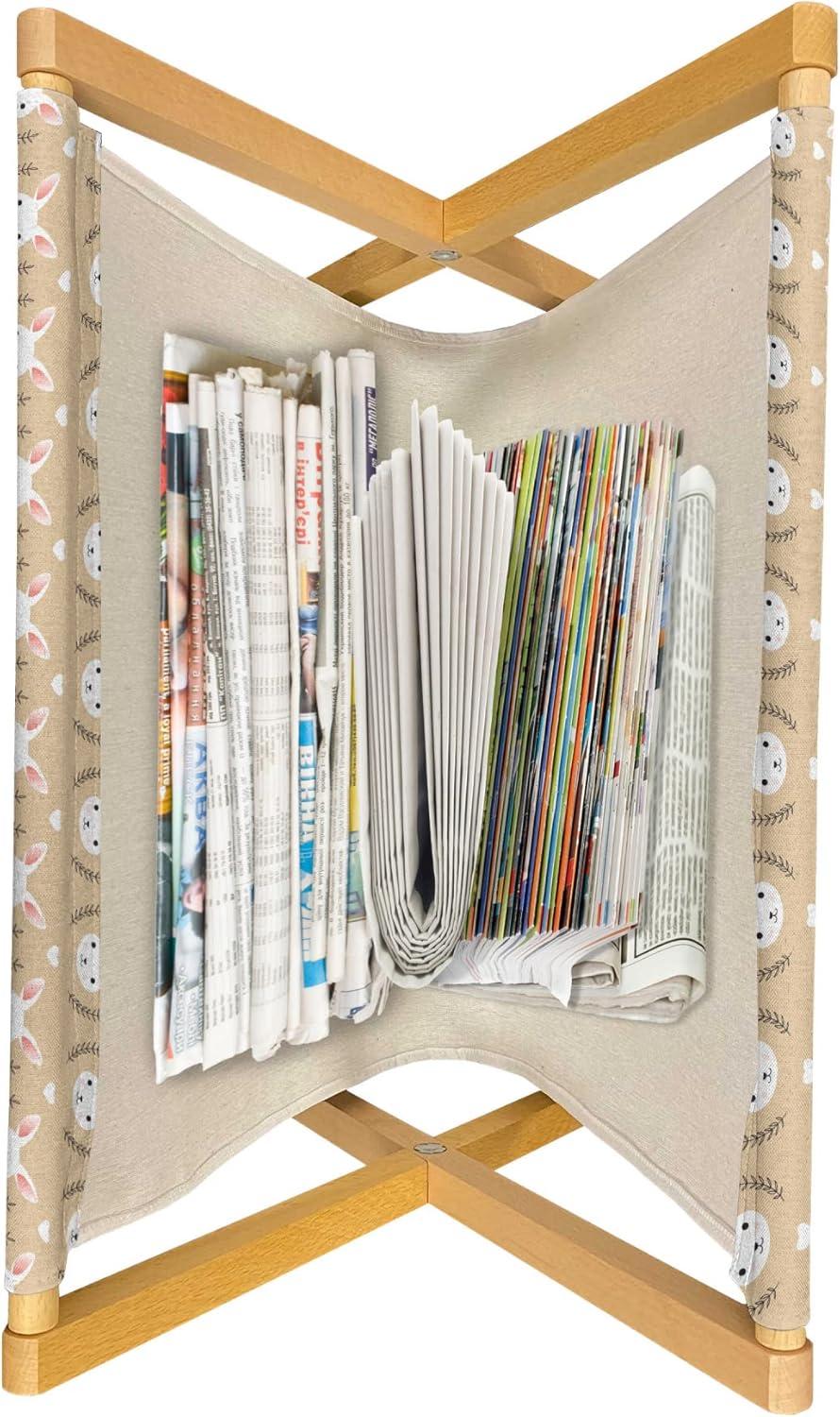 imageAmbesonne Hearts Magazine and Book Holder Shapes Out of Circles Dots Romantic Theme Valentines Day Feels Couple Love Floor Rack Decor for Interior of Home amp Office 22 x 19 Blush Pastel PinkPastel Brown Tan