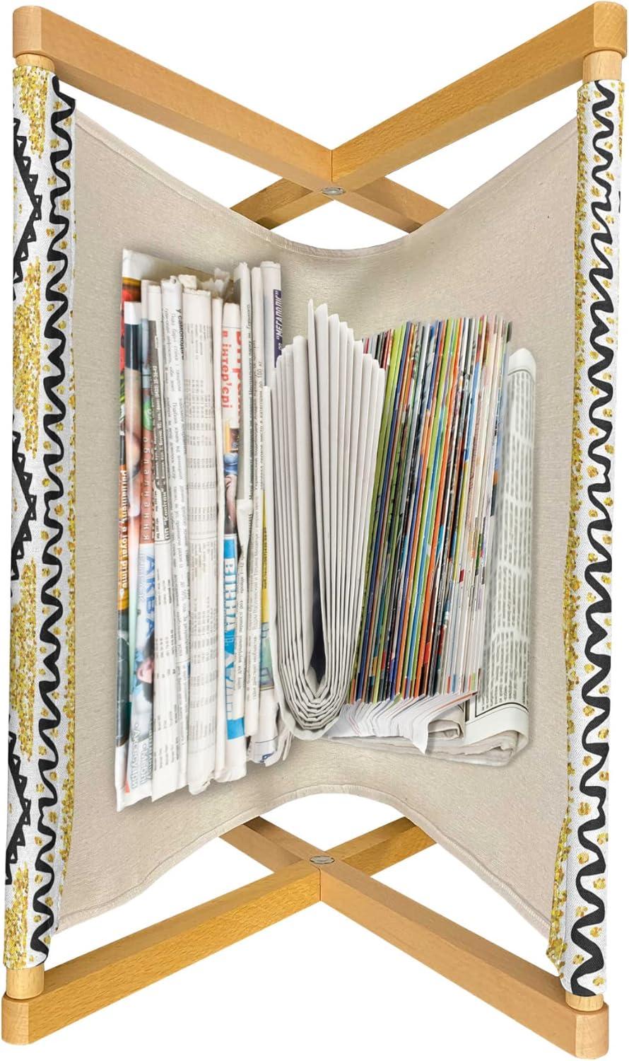 imageAmbesonne Purple Magazine and Book Holder Valentines Day Couple Wedding Bride Heart Design Image Floor Rack Decor for Interior of Home amp Office 22 x 19 Lavender and PurpleYellow Black and White