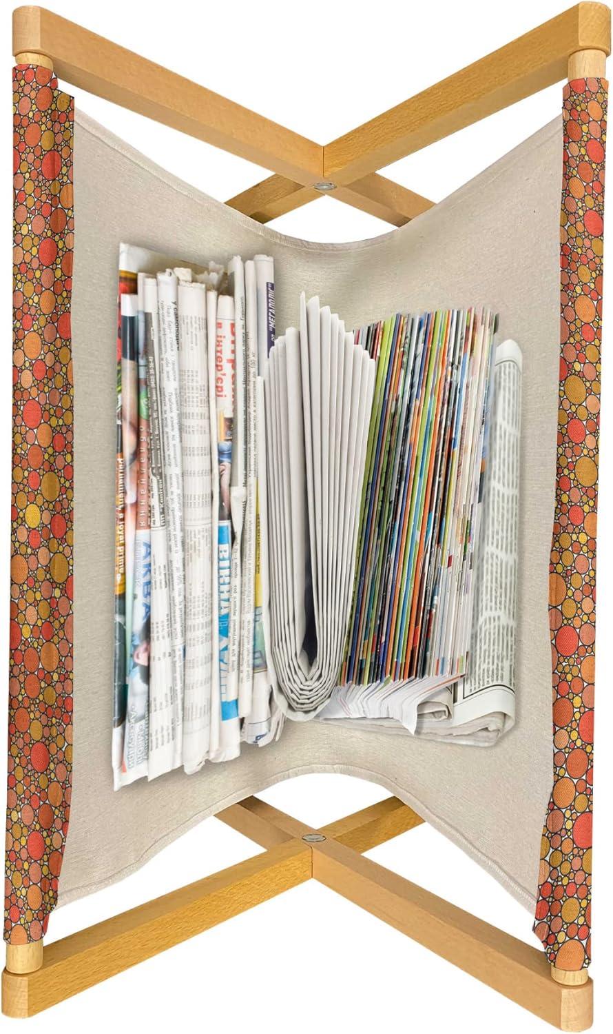 imageAmbesonne Romantic Magazine and Book Holder Geometric Horizontal Oval Rows Drawn Along Little Hearts Valentines Floor Rack Decor for Interior of Home amp Office 22 x 19 Almond Green and WhiteRed Apricot