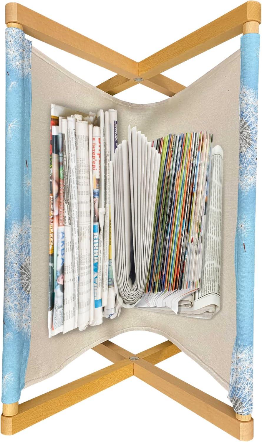 imageAmbesonne Romantic Magazine and Book Holder Heart Pattern Lovers Valentines Day Honeymoon Girls Doodle Design Floor Rack Decor for Interior of Home amp Office 22 x 19 Orange WhiteSky Blue White