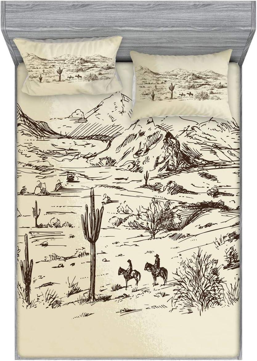 imageAmbesonne Sloth Fitted Sheet amp Pillow Sham Set Cartoon Character Sleeping on Branch Jungle Animal in Night Sky Kids Theme Decorative Printed 2 Piece Bedding Decor Set Twin Plum BrownBeige Black