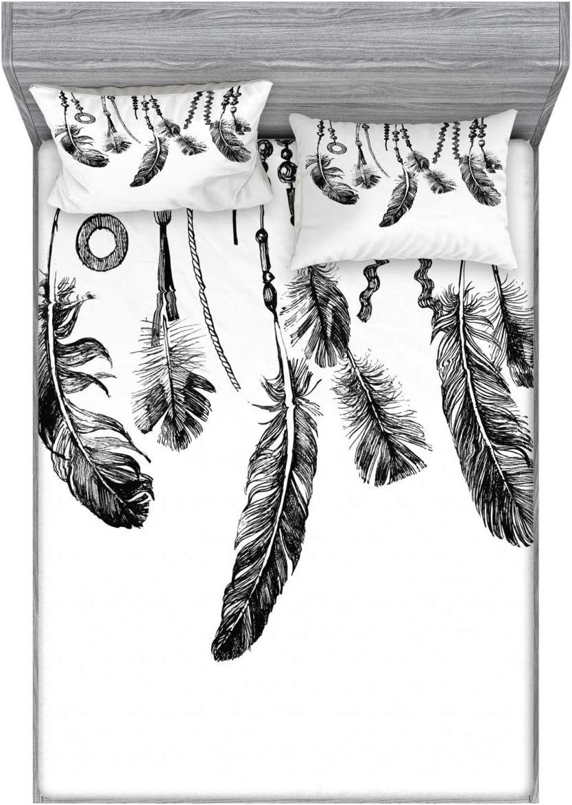 imageAmbesonne Sloth Fitted Sheet amp Pillow Sham Set Cartoon Character Sleeping on Branch Jungle Animal in Night Sky Kids Theme Decorative Printed 2 Piece Bedding Decor Set Twin Plum BrownWhite Dark Grey