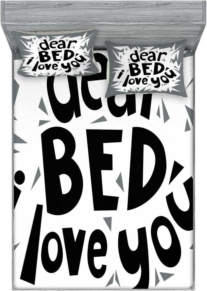 imageAmbesonne Sloth Fitted Sheet amp Pillow Sham Set Cartoon Character Sleeping on Branch Jungle Animal in Night Sky Kids Theme Decorative Printed 2 Piece Bedding Decor Set Twin Plum BrownGrey Black
