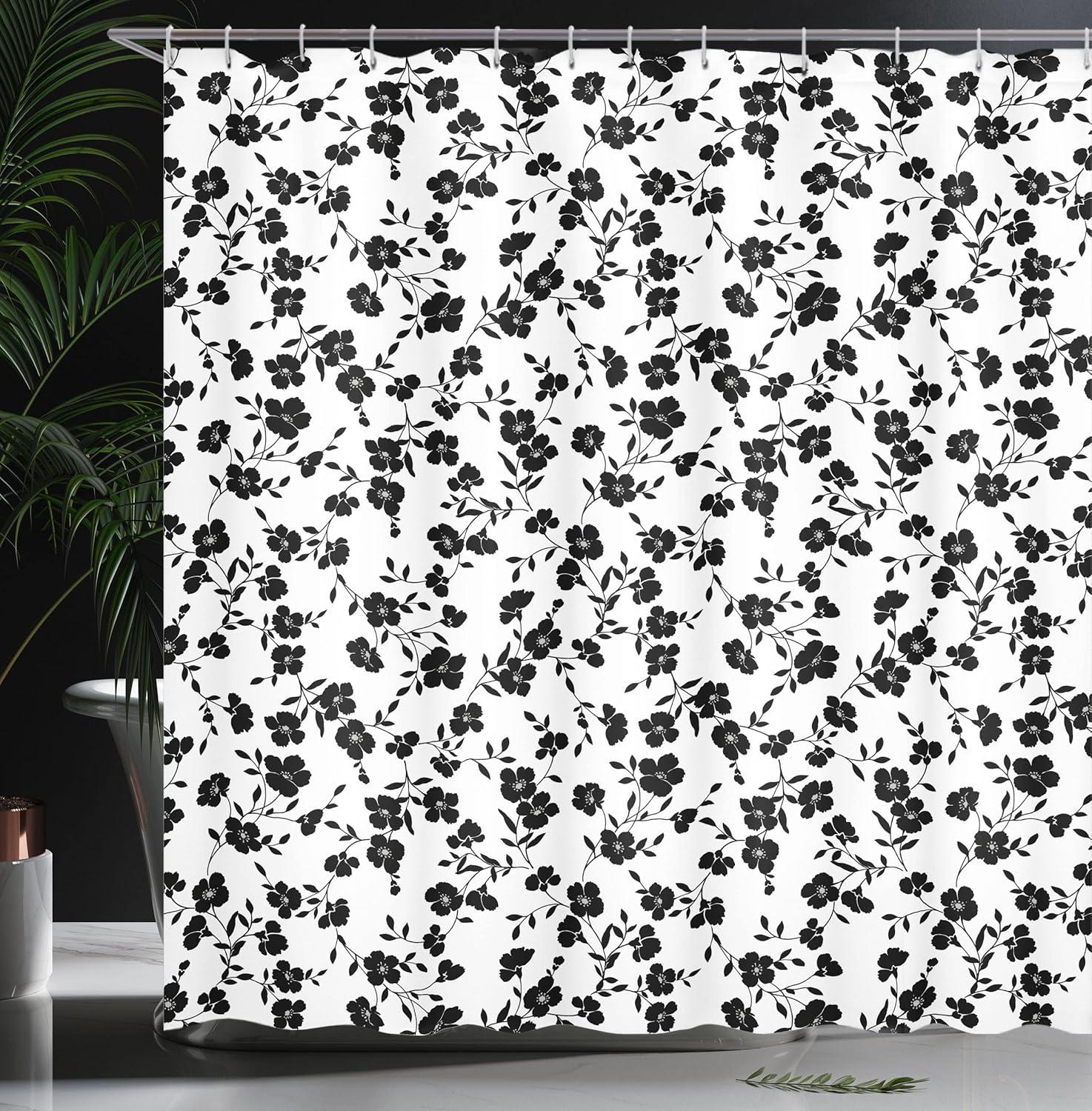 imageAmbesonne Sports Shower Curtain Cartoon Soccer Balls Showing Various Expressions Bored Laughing Happy Smiley Cloth Fabric Bathroom Decor Set with Hooks 69 W x 75 L White BlackWhite Charcoal