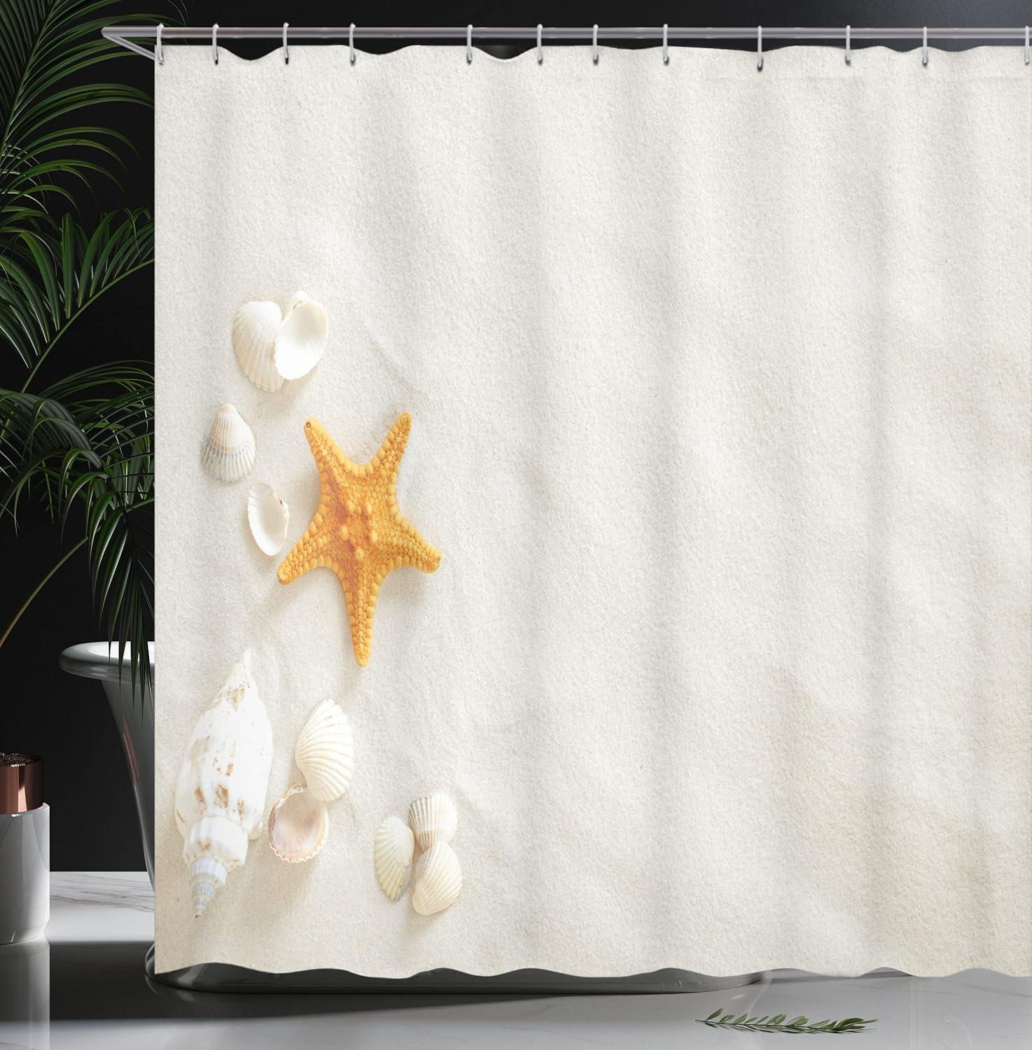 imageAmbesonne Sports Shower Curtain Cartoon Soccer Balls Showing Various Expressions Bored Laughing Happy Smiley Cloth Fabric Bathroom Decor Set with Hooks 69 W x 75 L White BlackTurquoise Coconut
