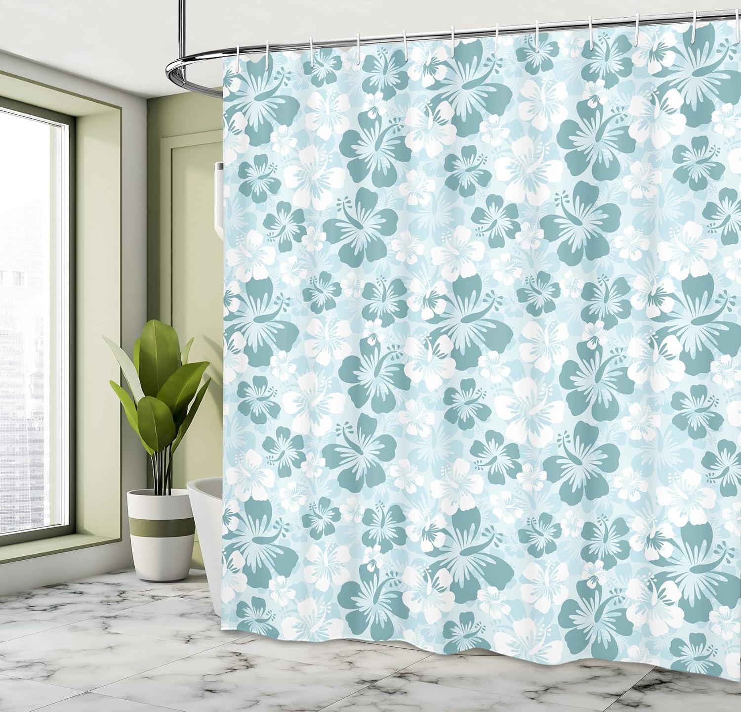imageAmbesonne Sports Shower Curtain Cartoon Soccer Balls Showing Various Expressions Bored Laughing Happy Smiley Cloth Fabric Bathroom Decor Set with Hooks 69 W x 75 L White BlackBlue White