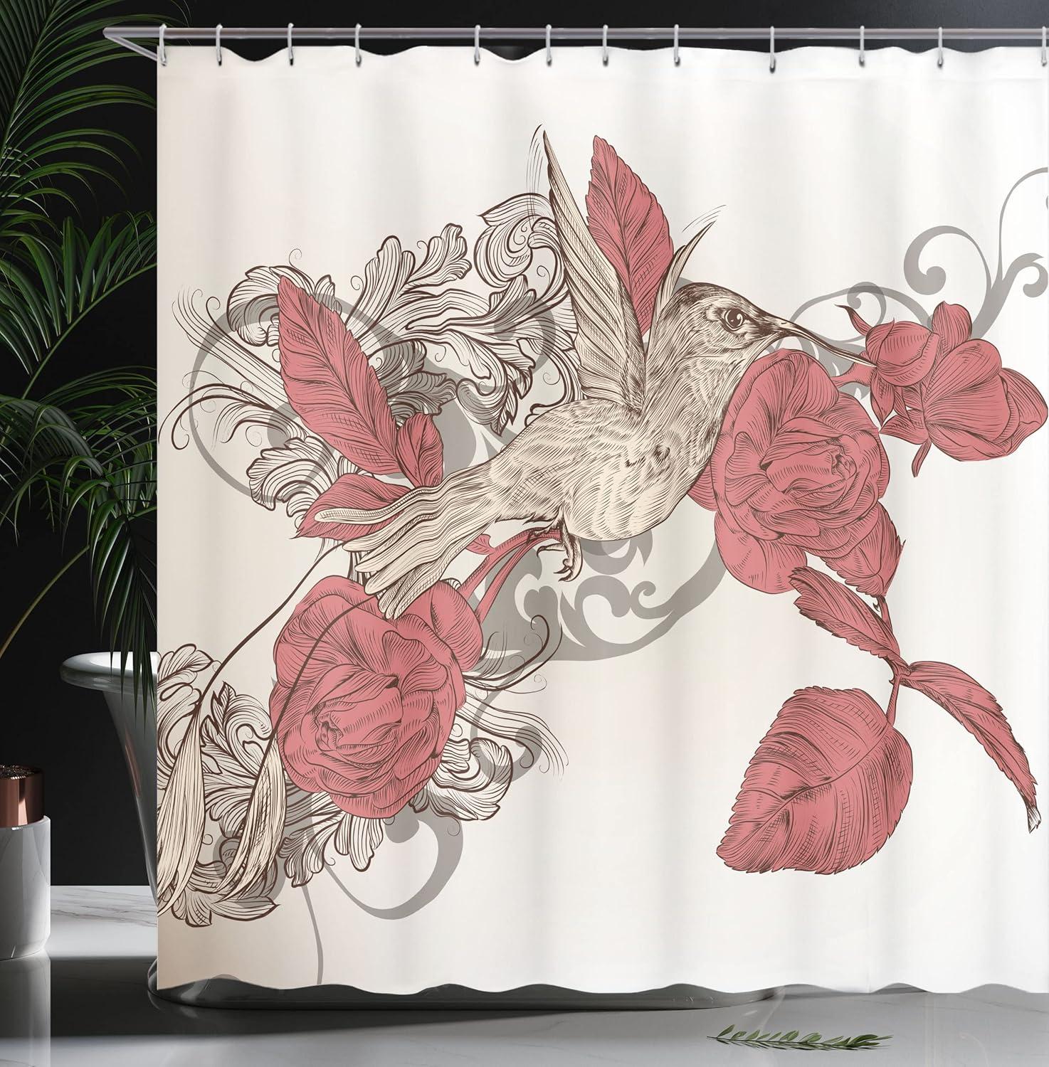 imageAmbesonne Sports Shower Curtain Cartoon Soccer Balls Showing Various Expressions Bored Laughing Happy Smiley Cloth Fabric Bathroom Decor Set with Hooks 69 W x 75 L White BlackRuby Beige
