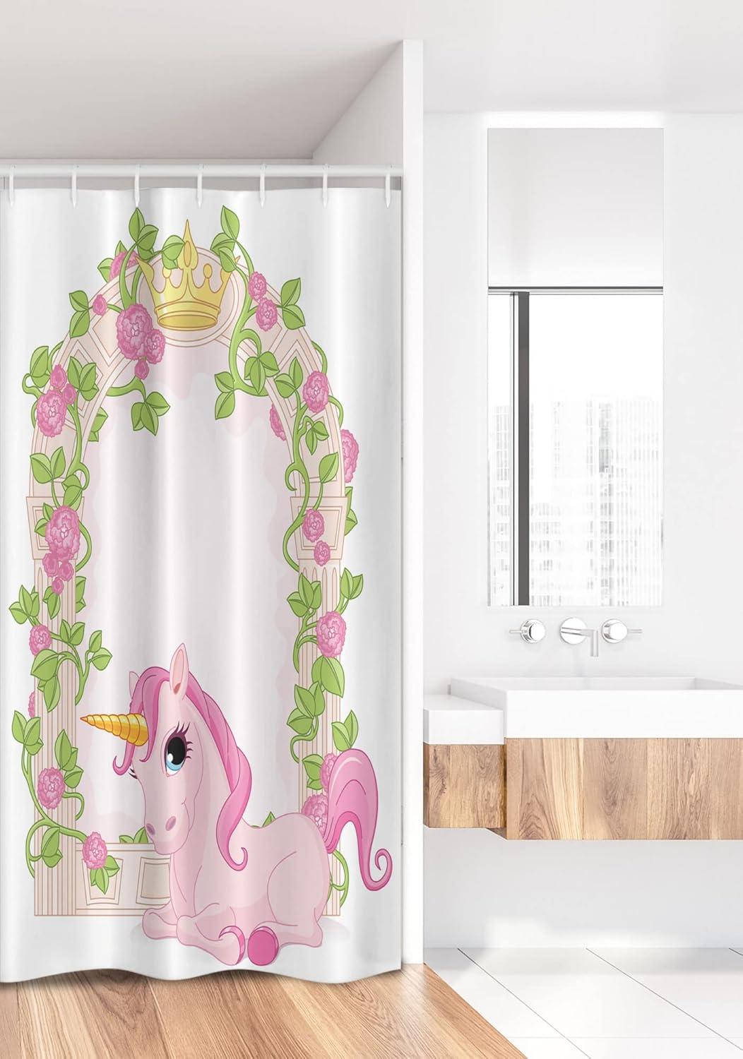 imageAmbesonne Sports Shower Curtain Cartoon Soccer Balls Showing Various Expressions Bored Laughing Happy Smiley Cloth Fabric Bathroom Decor Set with Hooks 69 W x 75 L White BlackBeige Pink