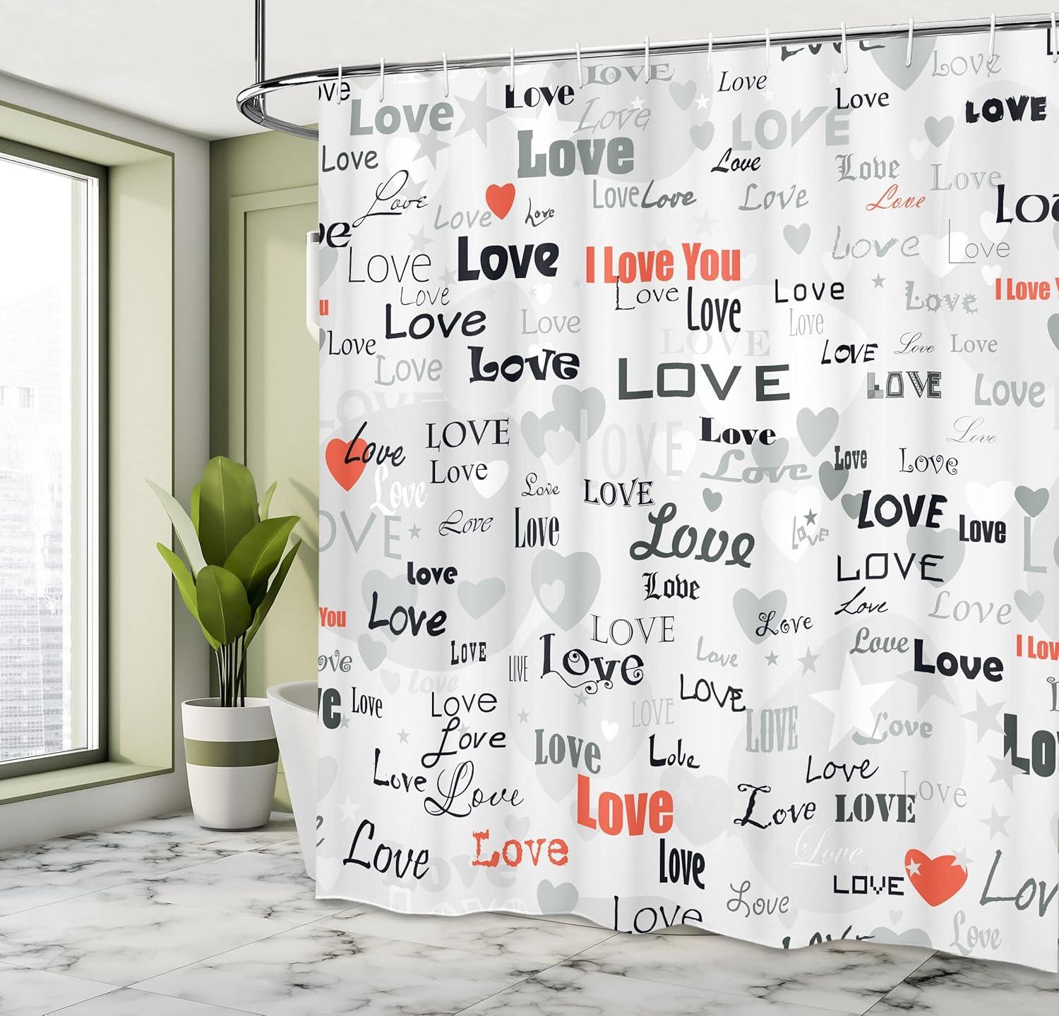 imageAmbesonne Sports Shower Curtain Cartoon Soccer Balls Showing Various Expressions Bored Laughing Happy Smiley Cloth Fabric Bathroom Decor Set with Hooks 69 W x 75 L White BlackGrey Black